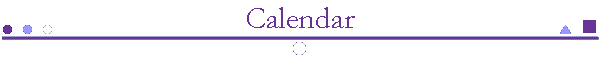 Calendar