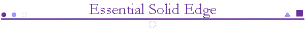 Essential Solid Edge