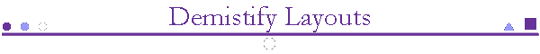Demistify Layouts