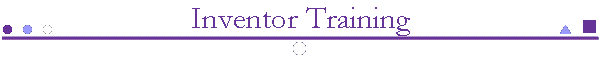 Inventor Training