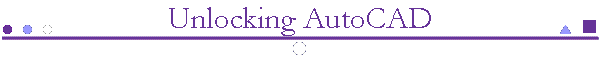 Unlocking AutoCAD